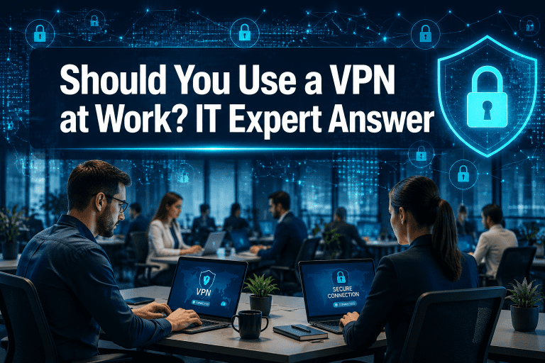 Should You Use a VPN at Work? Get the IT Expert Answer