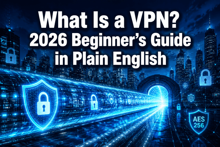 What Is a VPN? Get the 2026 Beginner’s Guide in Plain English